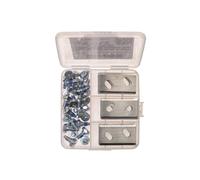 cyclingcolors 30x Tornillo + cuchilla Robots cortacéspedes compatible con Robomow (32mm x 18,7mm x 0,9mm) 122-100-619, 37994571, 742-05538