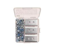 cyclingcolors 32x Tornillo + cuchilla Robots cortacéspedes compatible con Mammotion LL8057143112598 (36mm x 19,5mm x 1,0mm)