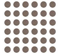 cyclingcolors 36x Pegatinas tapa tornillos 25 mm capuchón cubierta embellecedores adhesiva tapones tapón tapas plastico cabeza, Chêne evoke