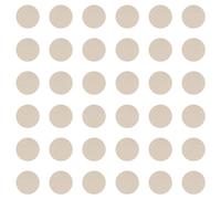 cyclingcolors 36x Pegatinas tapa tornillos 25 mm capuchón cubierta embellecedores adhesiva tapones tapón tapas plastico cabeza, Cachemire