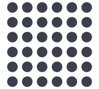 cyclingcolors 36x Pegatinas tapa tornillos 25 mm capuchón cubierta embellecedores adhesiva tapones tapón tapas plastico cabeza, Anthracite