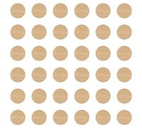 cyclingcolors 36x Pegatinas tapa tornillos 25 mm capuchón cubierta embellecedores adhesiva tapones tapón tapas plastico cabeza, Bouleau