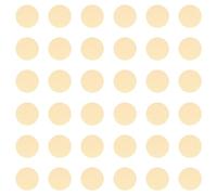 cyclingcolors 36x Pegatinas tapa tornillos 25 mm capuchón cubierta embellecedores adhesiva tapones tapón tapas plastico cabeza, Sable