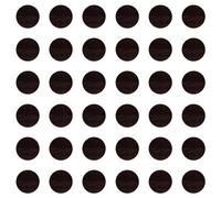 cyclingcolors 36x Pegatinas tapa tornillos 25 mm capuchón cubierta embellecedores adhesiva tapones tapón tapas plastico cabeza, Wengé