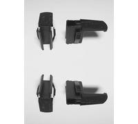 cyclingcolors 4X Clip de Fijación pies Pinza para zócalo de PVC Tornillos rodapié Cocina Gancho Muebles