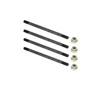 cyclingcolors 4x Espárrago cilindro motor motocicleta scooter compatible con MINARELLI 50 AM6 MBK 50 X-POWER X-LIMIT YAMAHA TZR DTR PEUGEOT XPS XR6 RIEJU RS1 SMX BETA RR APRILIA RS (M7x1150)