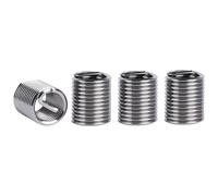 cyclingcolors 4x Inserto de Rosca Helicoil DIN 8140 Inserto de Reparación de Alambre Espiral Metálico de Acero Inoxidable M10x1,5x10mm