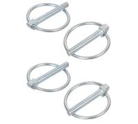 cyclingcolors 4x pasadores con anilla 10mm x 45mm liberación rápida acero