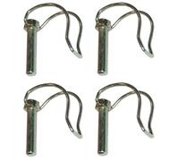 cyclingcolors 4x pasadores de liberación rápida con anilla 10x40mm liberación rápida acero