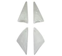 cyclingcolors 4x Protección de plástico para intermitentes delanteros y traseros de moto, scooter, ciclomotor, compatible con Peugeot Speedfight 1