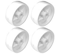 cyclingcolors 4x ruedas plastico duro blanco 38mm pequeñas muebles puerta corrediza cajónes cama