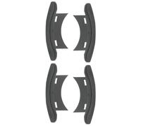 cyclingcolors 4x Tapa boquilla guía de lama persiana enrollable ventanas, negro para 55 x 13mm e 14mm