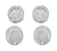 cyclingcolors 4x Tapa de intermitente delantero y trasero para moto, scooter, ciclomotor, protección de plástico, compatible con Derbi Senda