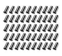 cyclingcolors 50x Tapa Terminaciones Tapones Terminales de 4mm Funda Cable de Cambio de Bicicleta Extremo