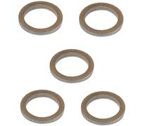 cyclingcolors 5x Arandela de reducción de cuchilla, buje, anillo, reductor, espaciador, tractor, cortacéspedes, Ø 22,2x25,4 mm