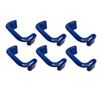cyclingcolors 6x Tirador para mueble 64 mm plástico para armario cocina cajón y muebles del hogar, azul