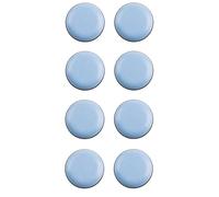 cyclingcolors 8X Almohadillas Teflón PTFE 25mm Autoadhesivo Redondos par Muebles Silla Patines pies Deslizadores Protectores de Suelo