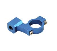 cyclingcolors Abrazadera de espejo retrovisor para motocicleta/scooter de aluminio de 8 mm, color azul, rosca derecha.