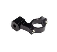 cyclingcolors Abrazadera de espejo retrovisor para motocicleta/scooter de aluminio negro de 8 mm con rosca derecha.