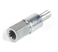 cyclingcolors Adaptador para accionamiento en ángulo recto del cabezal de desbrozadora compatible con 10 dientes, 8 mm