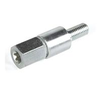 cyclingcolors Adaptador para accionamiento en ángulo recto del cabezal de desbrozadora compatible con 7 dientes, 7 mm