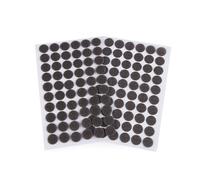 cyclingcolors Adhesivo Redondo Doble Cara Pegajoso Monedas Lunares Puntos Adhesivo Cintas Gancho Bucle para Materiales Enseñanza Escolar Uso Doméstico 60 pares 15mm, gris mate