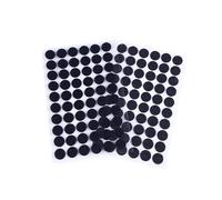 cyclingcolors Adhesivo Redondo Doble Cara Pegajoso Monedas Lunares Puntos Adhesivo Cintas Gancho Bucle para Materiales Enseñanza Escolar Uso Doméstico 60 pares 15mm, azul oscuro
