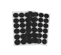 cyclingcolors Adhesivo Redondo Doble Cara Pegajoso Monedas Lunares Puntos Adhesivo Cintas Gancho Bucle para Materiales Enseñanza Escolar Uso Doméstico 24 pares 25mm, negro