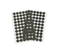 cyclingcolors Adhesivo Redondo Doble Cara Pegajoso Monedas Lunares Puntos Adhesivo Cintas Gancho Bucle para Materiales Enseñanza Escolar Uso Doméstico 60 pares 15mm, verde caqui