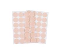 cyclingcolors Adhesivo Redondo Doble Cara Pegajoso Monedas Lunares Puntos Adhesivo Cintas Gancho Bucle para Materiales Enseñanza Escolar Uso Doméstico 24 pares 25mm, beige claro
