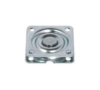 cyclingcolors Bandeja giratoria para TV con bola cuadrada con rodamiento de bolas, 57 x 57 mm, 50 kg, placa giratoria, mueble Hifi, soporte para pantalla para ordenador