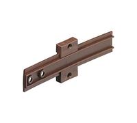 cyclingcolors Bisagra acompañante guía puerta nevera empotrada refrigerador con tornillo de muebles, marrón