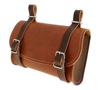 cyclingcolors Bolsa para sillín de Bicicleta Ciclismo Pequeña Vintage Piel Sintética Marrón