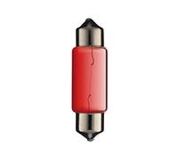 cyclingcolors Bombilla de Lanzadera, SV8.5, 12V, 5W, 10mm x 36mm, Rojo
