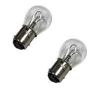 cyclingcolors Bulbo, BAY15D, 12V, 21/5W, Transparente, Paquete de 2