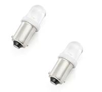 cyclingcolors Bulbo Llevado, BA9S, 12V, 4W, Blanco, Paquete de 2