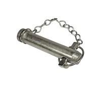 cyclingcolors Bulon pasador de enganche remolque tractor clavija coche pin bloqueo eje perno acero bola, 25,4mm x 136mm