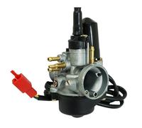 Cyclingcolors Carburador compatible con PHVA 17.5 Booster Starter Scooter eléctrico Ciclomotor Motor adaptable a caja de cambios 50cc 125cc