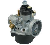 Cyclingcolors Carburador compatible con PHVA 17.5 Senda Montaje flexible Lubricación Depresión Palanca Arranque Scooter Ciclomotor Adaptable Motor con caja de cambios 50cc 125cc