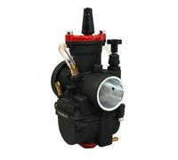 Cyclingcolors Carburador compatible con PWK 30 Power Jet Entrada de aire Pulido Negro Mate Manga Filtro Manguera Scooter Ciclomotor Motor adaptable a caja de cambios 50cc 125cc
