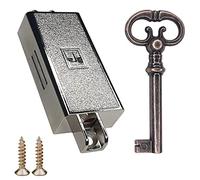 cyclingcolors Cerradura para armario con llave antigua mueble cajón puerta izquierda
