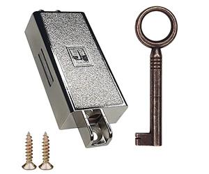 cyclingcolors Cerradura para armario con llave antigua mueble cajón puerta izquierda