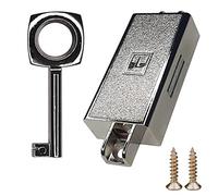 cyclingcolors Cerradura para armario con llave cromo cromado mueble cajón puerta derecha