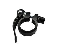 cyclingcolors Cierre de sillín Abrazadera para Tija de Sillín para Bicicleta con Palanca de Liberación Rápida para Bici de Montaña Carretera MTB, 34.9mm Negro