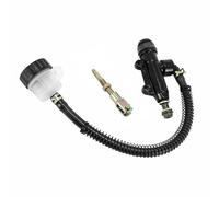 cyclingcolors Cilindro maestro de freno para motocicleta, scooter, ciclomotor, compatible con Beta RR, Aprilia RX, genérico, disparador KSR TRX, trasero, negro, con tarro