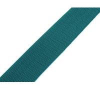 cyclingcolors Cinta de Correa Polipropileno, Ancho 30 mm, Largo 25 Metros, Cuerda para Mochilas, Muebles, sillas, toboganes, mercería, Ropa, Turquesa