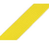 cyclingcolors Cinta de Correa Polipropileno, Ancho 38 mm, Largo 5 Metros, Cuerda para Mochilas, Muebles, sillas, toboganes, mercería, Ropa, Amarillo