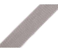 cyclingcolors Cinta de Correa Polipropileno, Ancho 38 mm, Largo 5 Metros, Cuerda para Mochilas, Muebles, sillas, toboganes, mercería, Ropa, Gris Claro