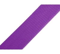 cyclingcolors Cinta de Correa Polipropileno, Ancho 40 mm, Largo 25 Metros, Cuerda para Mochilas, Muebles, sillas, toboganes, mercería, Ropa, púrpura