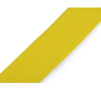 cyclingcolors Cinta de Correa Polipropileno, Ancho 50 mm, Largo 5 Metros, Cuerda para Mochilas, Muebles, sillas, toboganes, mercería, Ropa, Amarillo